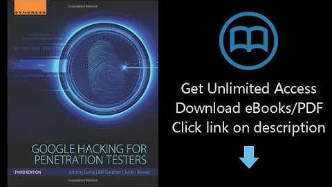 Download Google Hacking for Penetration Testers, Third Edition PDF