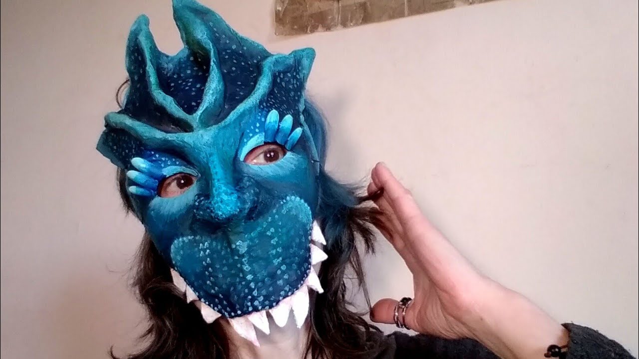 DIY FURRY MASK. How to make such a mask? /#SofitSun 