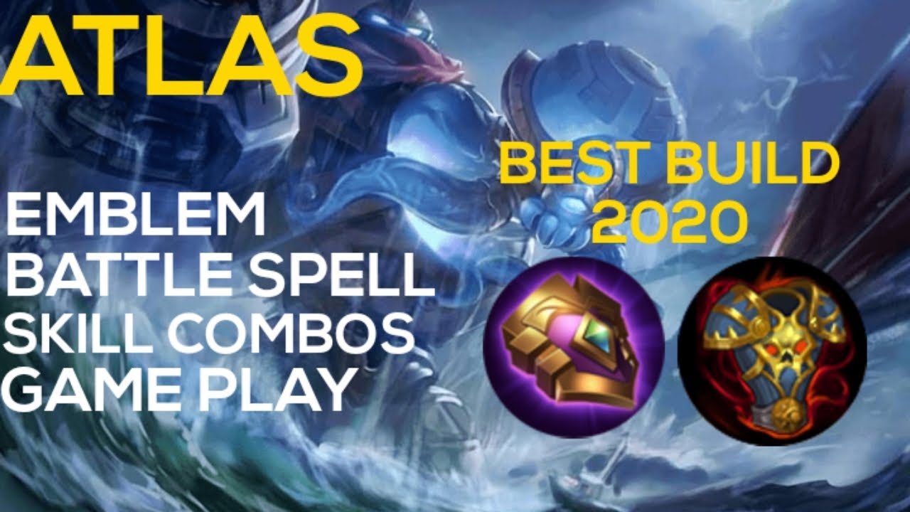 ATLAS BEST BUILD 2020 | BATTLE SPELL | SKILLS COMBOS | BEST GAME PLAY | EMBLEM SET