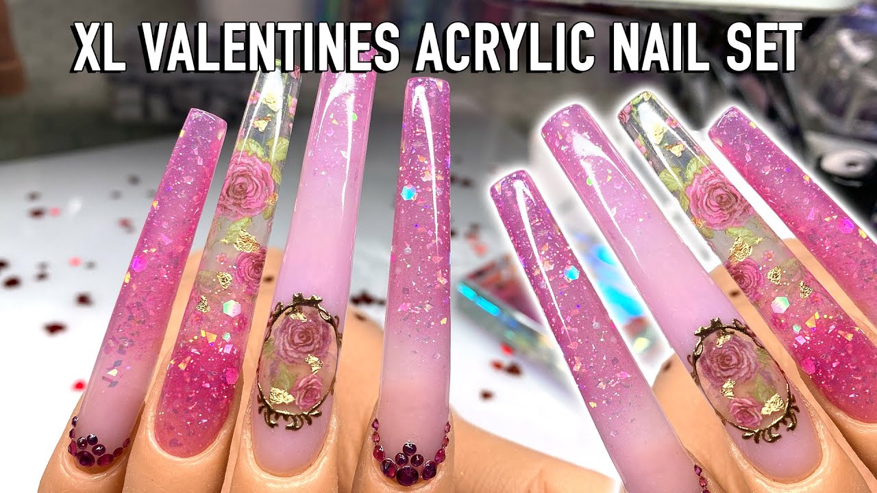 Purple faded nails | Purple acrylic nails, Purple nails, Lilac nails