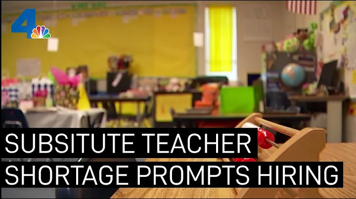 School Districts Hiring Amid Substitute Teacher Shortage | NBCLA