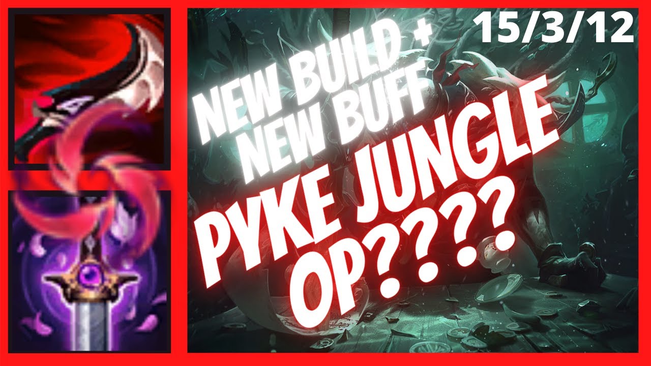 How To Play Pyke Jungle in Season 11 With the new Hail of Blades Build ...