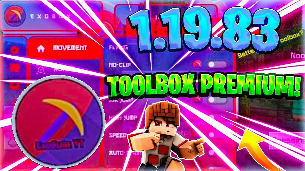 💜 !TOOLBOX PREMIUM INFINITE TIME 1.19.83 PARA MINECRAFT BEDROCK! (Give
