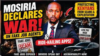 “Mosiria Declares WAR on Fake Job Agents &amp; Ride-Hailing Apps!”