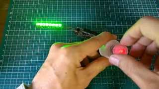 マイコン内蔵LED WS2812B カラー調光器のLEDを追加