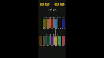 Water sort puzzle level 679