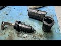 Отремонтировали дверную личинку Mercedes W164