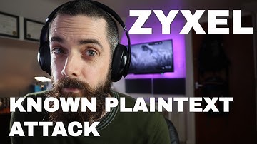 Zyxel Backdoor & A Known Plaintext Attack