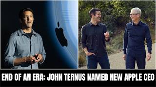 John Ternus Appointed Apple CEO as Tim Cook Shifts to Chairman Role
