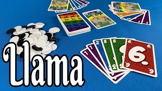 How to Play LLAMA - UNO fans will like this one
