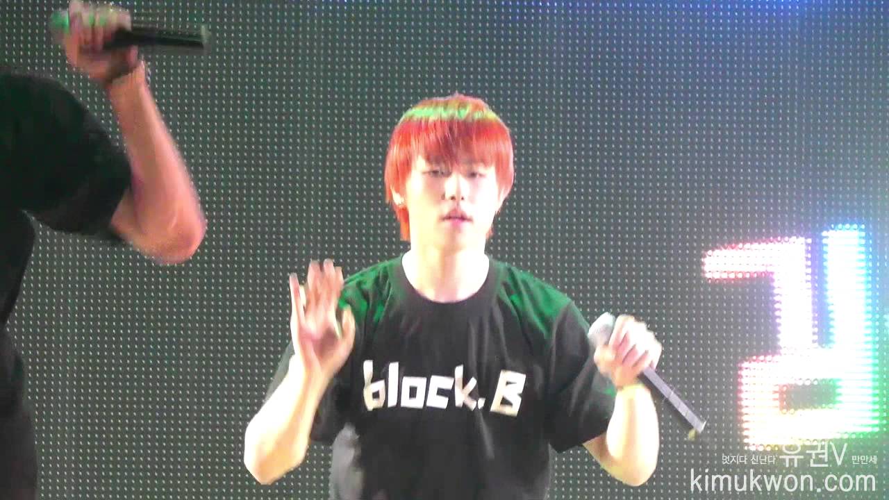 [FANCAM] 110827 블락비(Block B) - 가서전해(Tell Them) - 유권(U-Kwon).ver