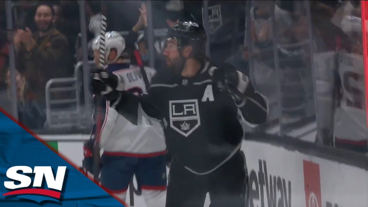 Rangers' K'Andre Miller ejected for spitting on Kings' Drew Doughty