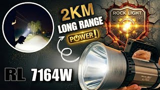 Rocklight Rl-7164 Torch Review Best Torch For Wildlife Photography Powerful Beam Review