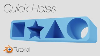 Celebrity [2.83] Blender Tutorial: Quick Holes for Beginners, 2 Best Methods Net Worth