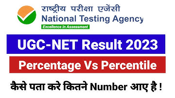 UGC NET 2023 : How to Calculate Percentage / Percentile ? Ugc Net Cut Off 2023 | Ugc Net Result 2023