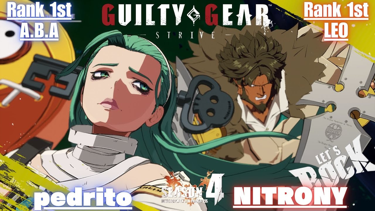 GGST➤Rank 1st A.B.A / アバ [ pedrito ]  vs Rank 1st LEO / レオ [ NITRONY ] Guilty Gear Strive