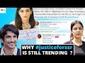 Why does justiceforssr still trend  sushant singh rajput  newshamster