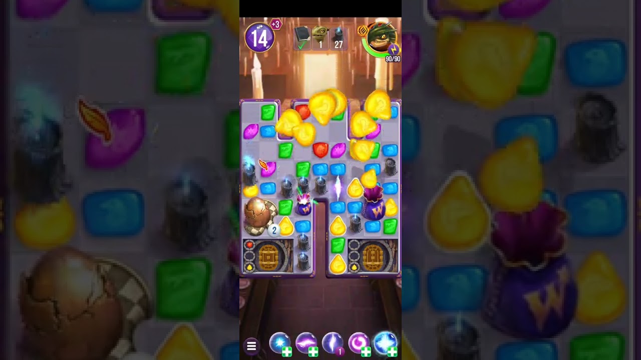 Harry Potter: Puzzles & Spells level 2105 no boosters