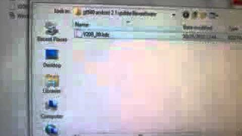 LG optimus update procedure