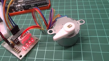 Stepping Motor Test②(28BYJ-48 & ULN2003)