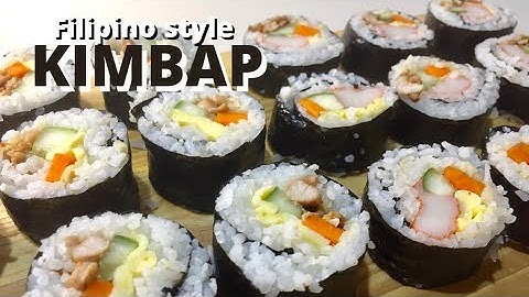 Kimbap Recipe | How to make Kimbap
