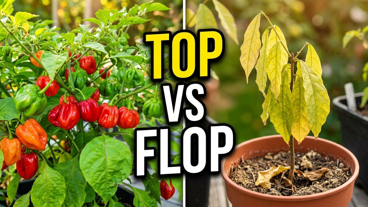 Chili und Kakaobaum auf der Terrasse: Spätsommer-Check