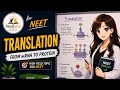 ⚡NEET TRANSLATION PROCESS , IN JUST 12MINS‼️ DON'T MISS THIS ! ENJOY STUDYING WITH US 💎📚📑
