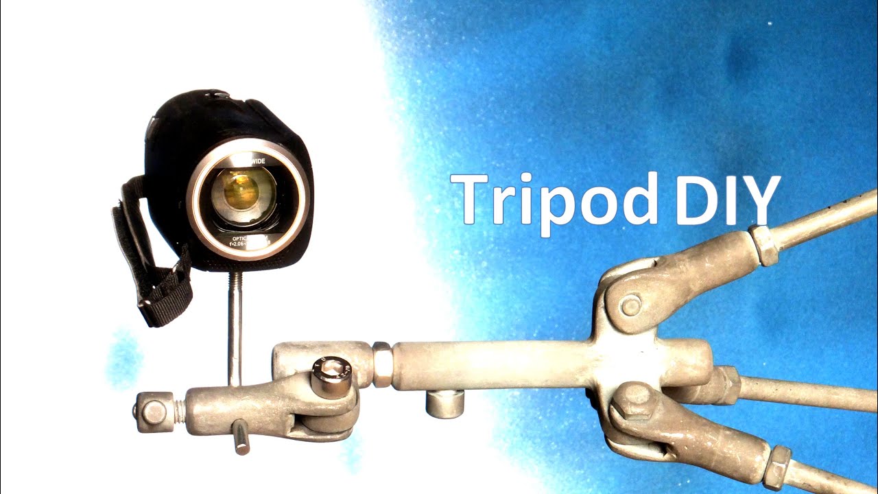Camera stand DIY Part 4 Making tripod YouTube