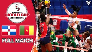 Dominican Republic 🆚 Cameroon - Full Match | Women’s Volleyball World Cup 2019