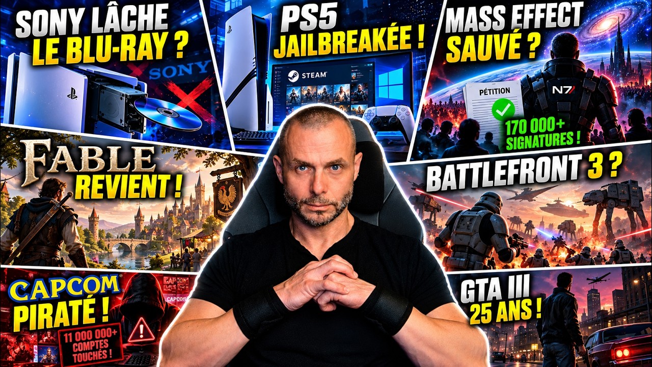 🔥ACTU GAMING DU JOUR (26 Octobre):MASS EFFECT :PETITION! BATTLEFRONT 3 RETOUR ? WOLVERINE CARTONNE !