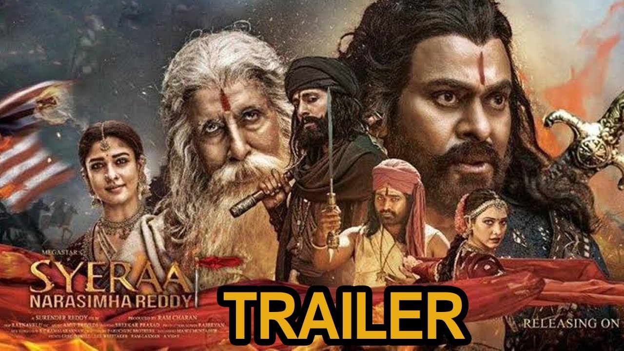 Sye Raa Narasimha Reddy Trailer | Chiranjeevi | Amitabh Bachchan | Ram Charan | Surender Reddy