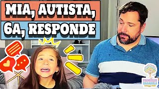 Autismo: Pai Psicologo ENTREVISTA Menina Asperger/Autista, Mia 6 anos