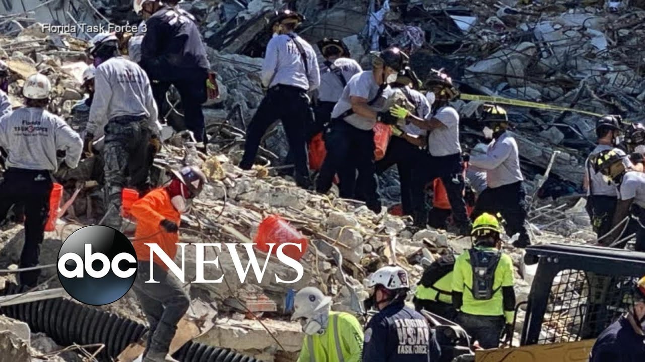 ‘Still hope’ on finding survivors in Surfside building rubble