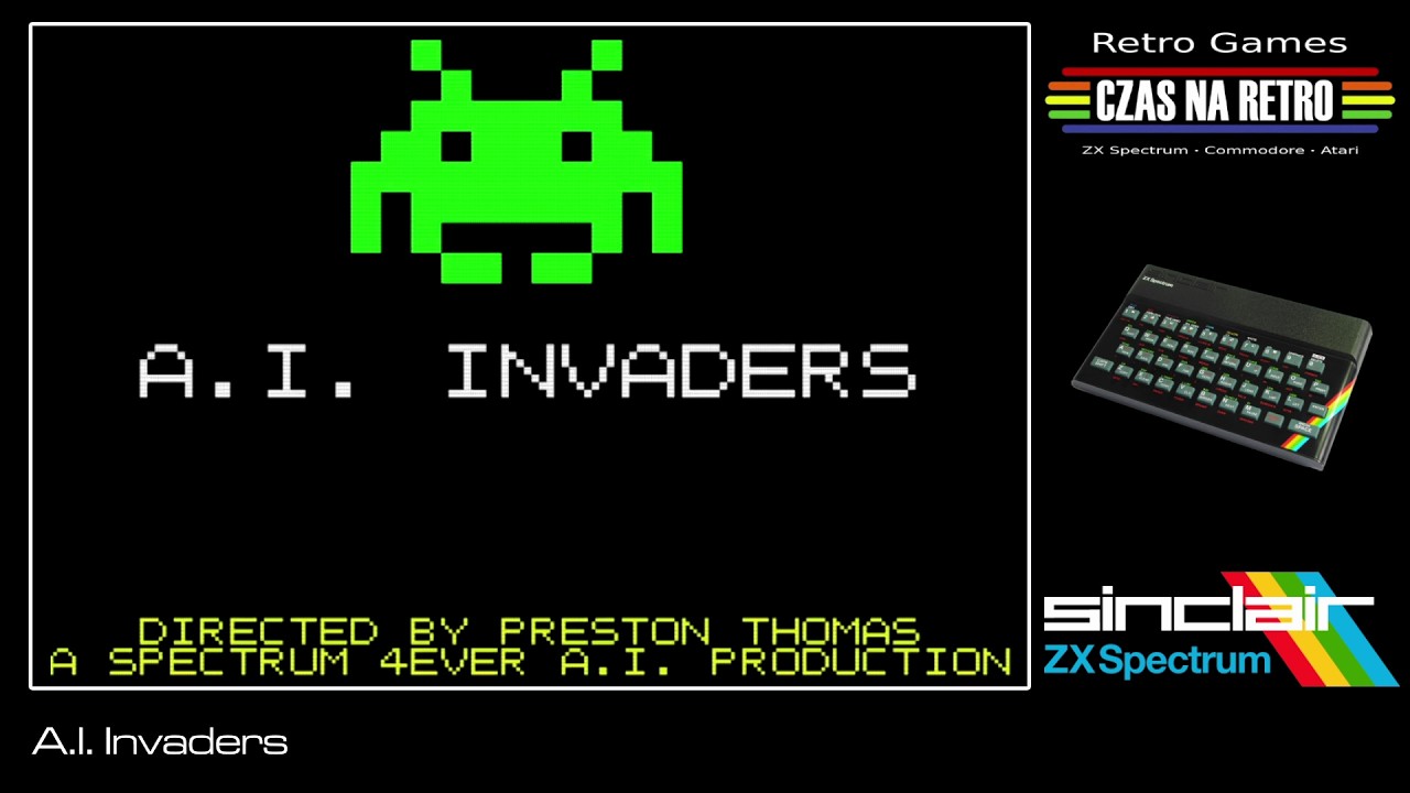 A.I. Invaders (2026) - ZX Spectrum - YouTube