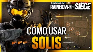 Cómo usar a SOLÍS | Guía Solís | Caramelo Rainbow Six Siege Gameplay Español