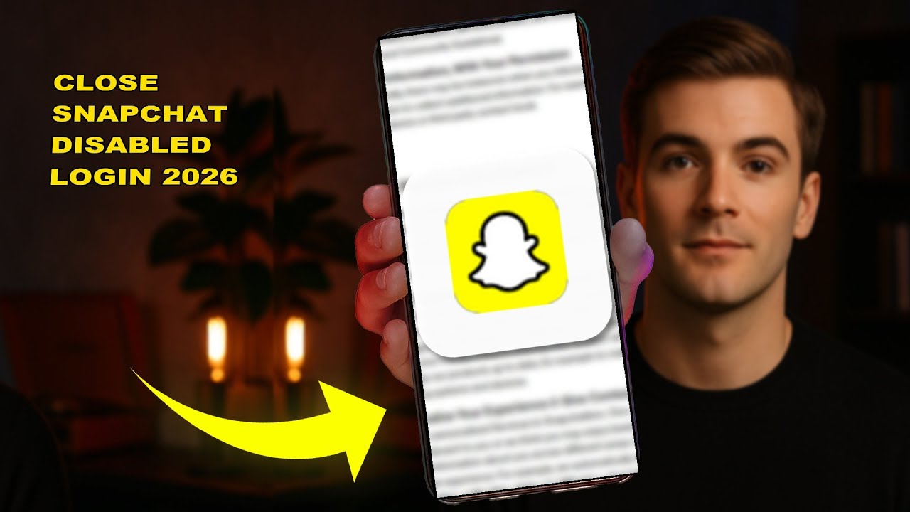 How To Close Snapchat Disabled Login 2026 (EASY GUIDE)