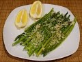 Спаржа запечённая в духовке с чесноком и пармезаном_Baked asparagus with garlic and parmesan