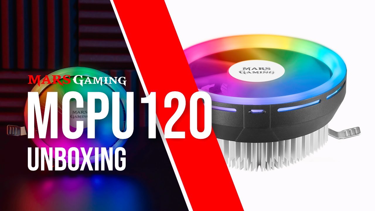 Ventilateur CPU Mars Gaming MCPUPRO 120mm - Setup Game