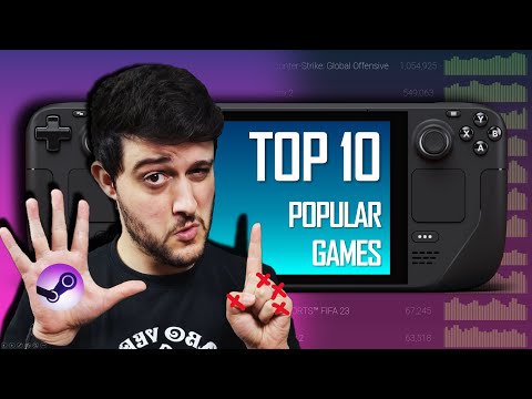 Steam Deck vs Top 10 Most Played Games!