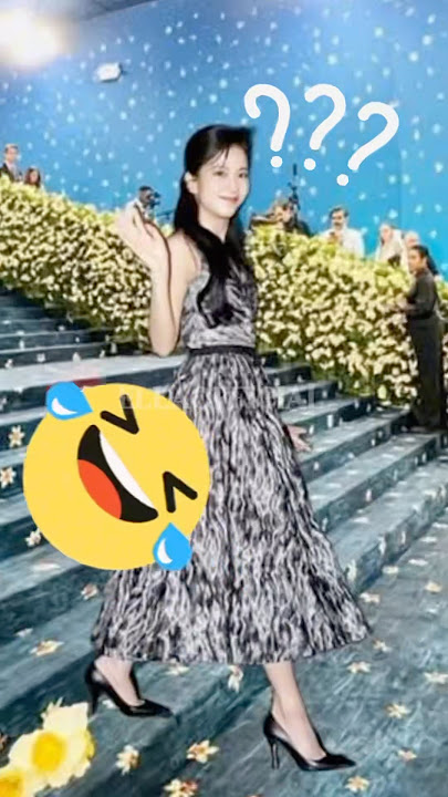 FREEN SAROCHA REACTION WHEY EVERYONE CALLED HER JISOO 😭😆 #jisoo #freen #metgala