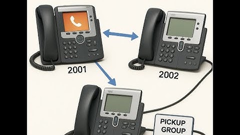 Call Pickup group on CUCM