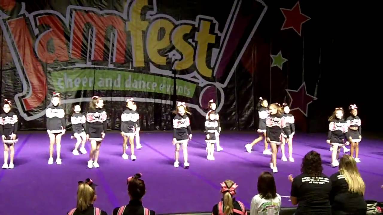 Midstate Explosion Level 2 small youth (Cajun Jamfest Cheer Competition