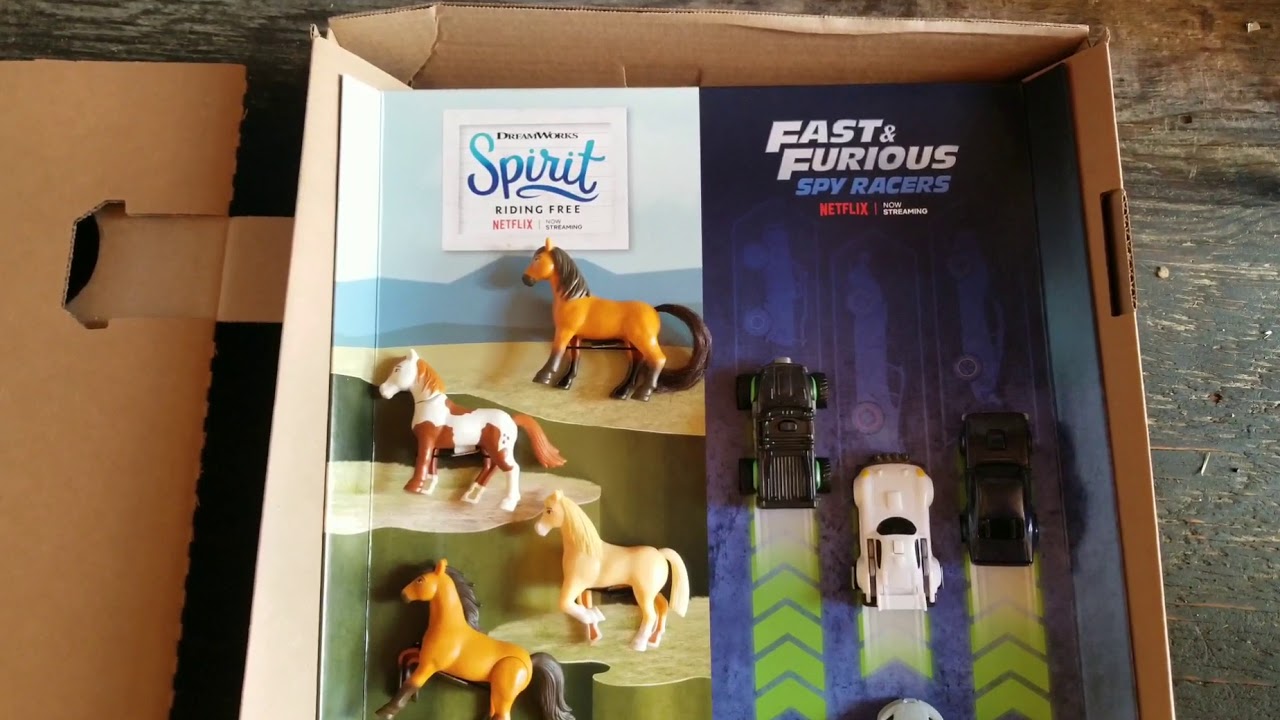 2020 McDONALD'S Dreamworks Spirit Fast and Furious Spy Racers HAPPY MEAL TOYS 