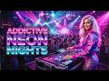 Euro Disco 80s Addictive Neon Nights • Best Retro Club Dance Hits Nonstop