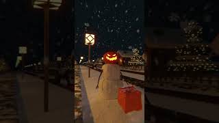 Minecraft Rtx 299% Snow Golem Christmas #Shorts