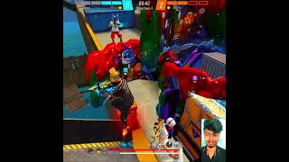 free fire 🔥 1vs 4 cs match 🔥 #like #freefire