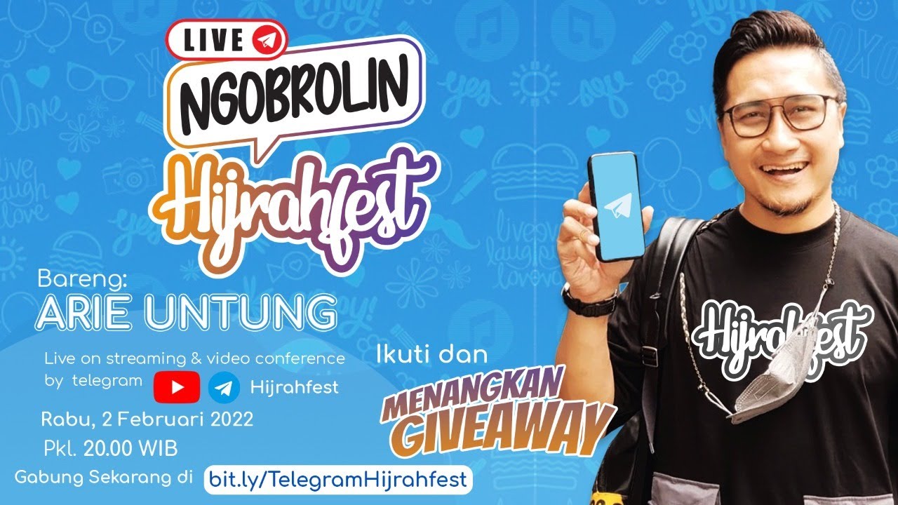  LIVE Ngobrolin Hijrahfest Yuk Teman Teman YouTube