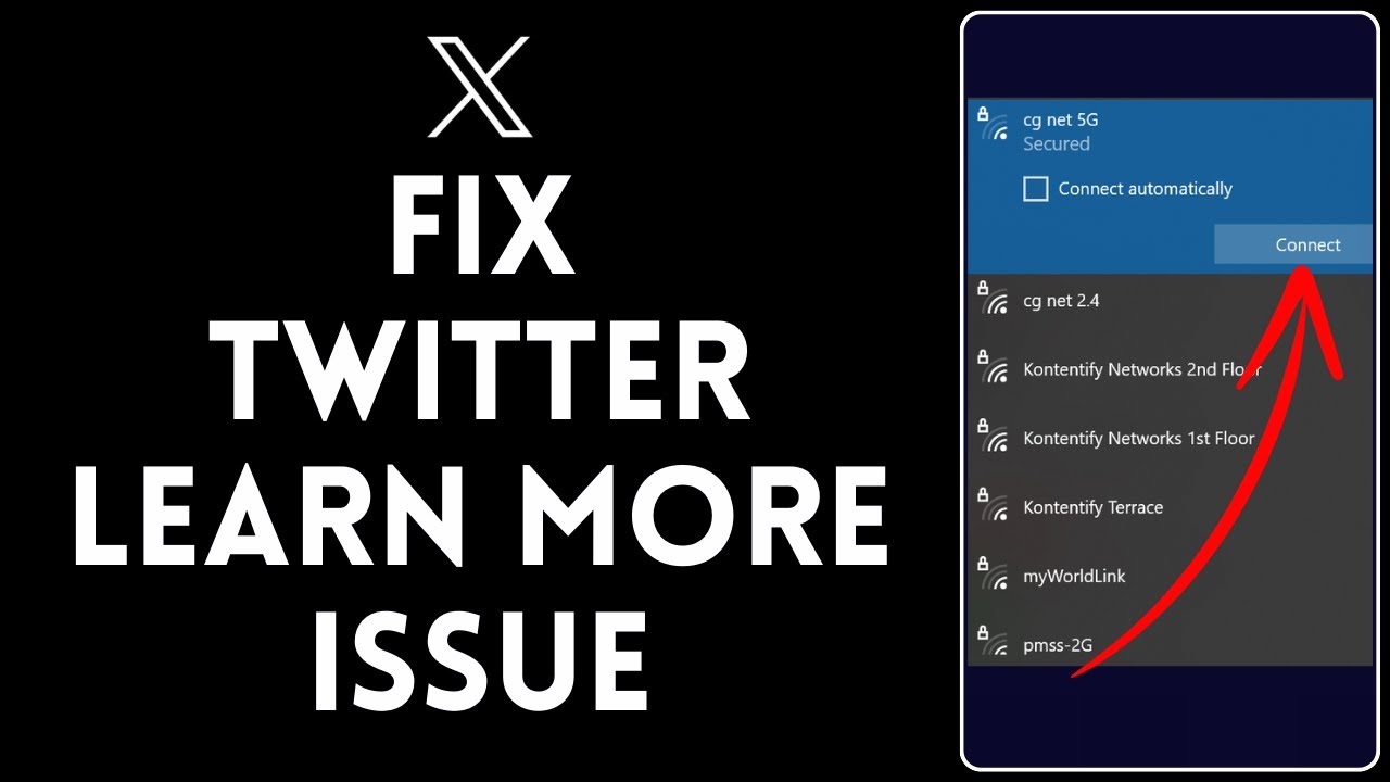 How to Fix Twitter Learn More Issue 2024 - YouTube