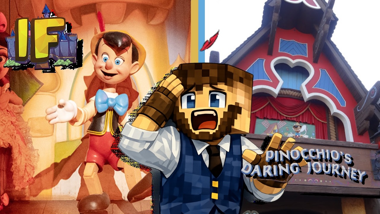 Pinocchio’s Daring Journey 🎭🪵 | A Dark and Magical Ride in Disneyland California – ImagineFun