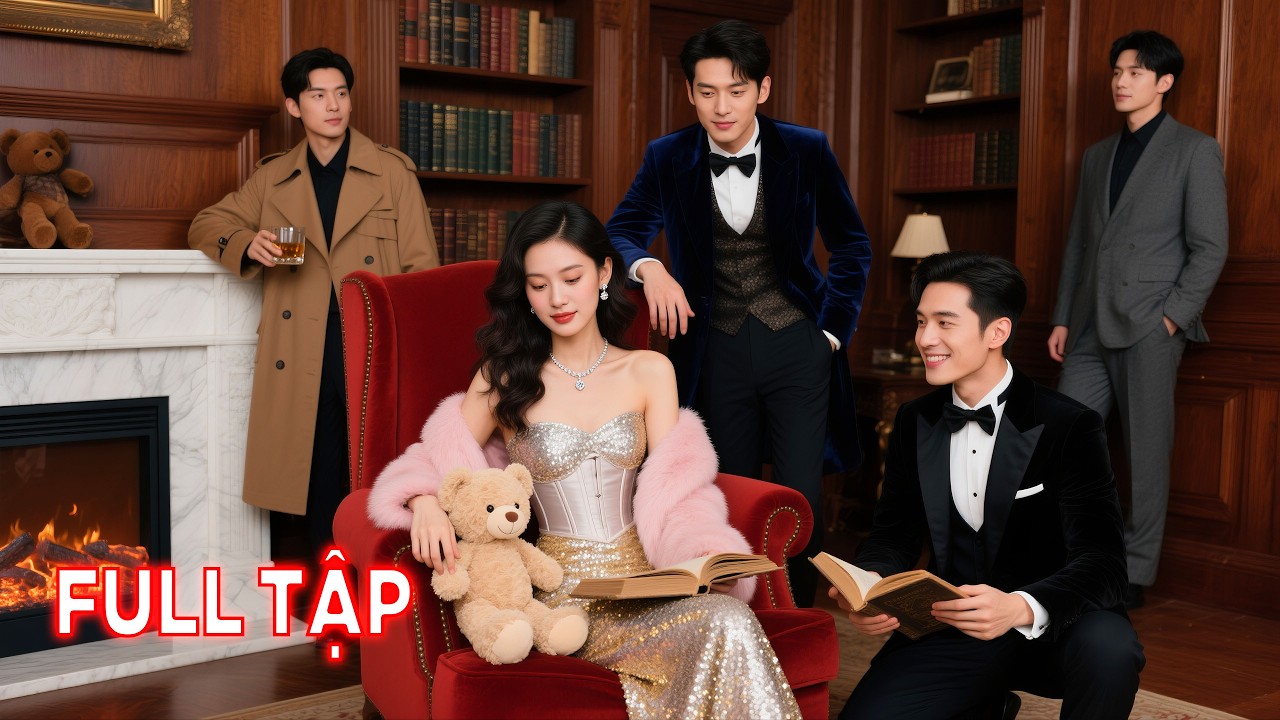 Tiểu thư xuyên sách sử dụng hệ thống nghịch thiên, khiến 4 tổng tài lạnh lùng yêu cô điên dại